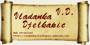 Vladanka Đelkapić vizit kartica